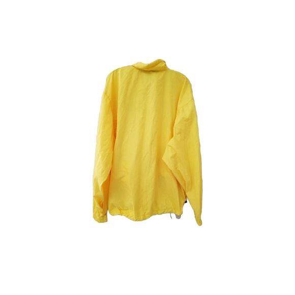 Vintage Spyder Yellow Windbreaker Jacket Retro Coat Size Large RN 64902 Zip up - Picture 3 of 6